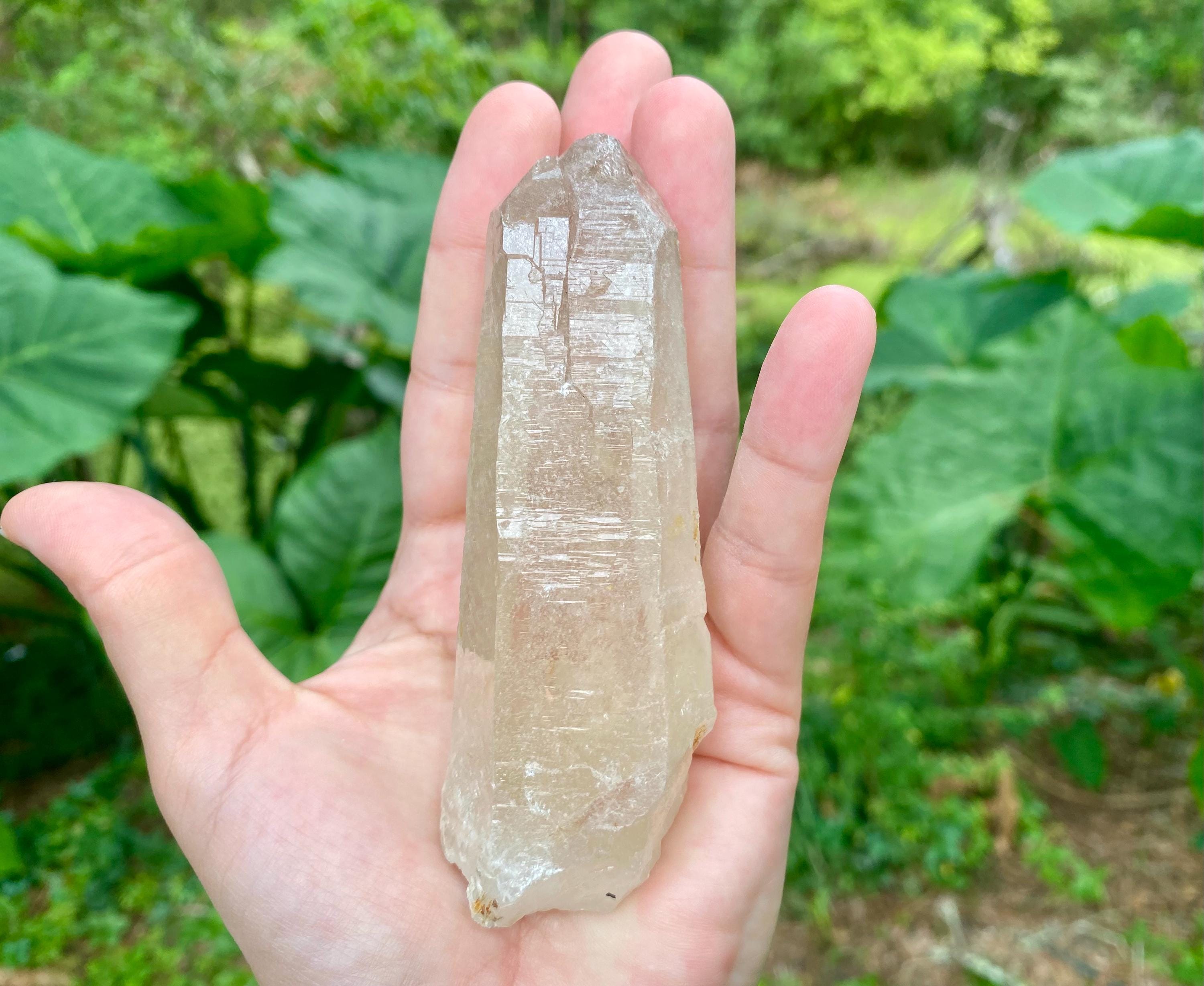 Raw Citrine Crystal Point: Brazilian Abundance Stone