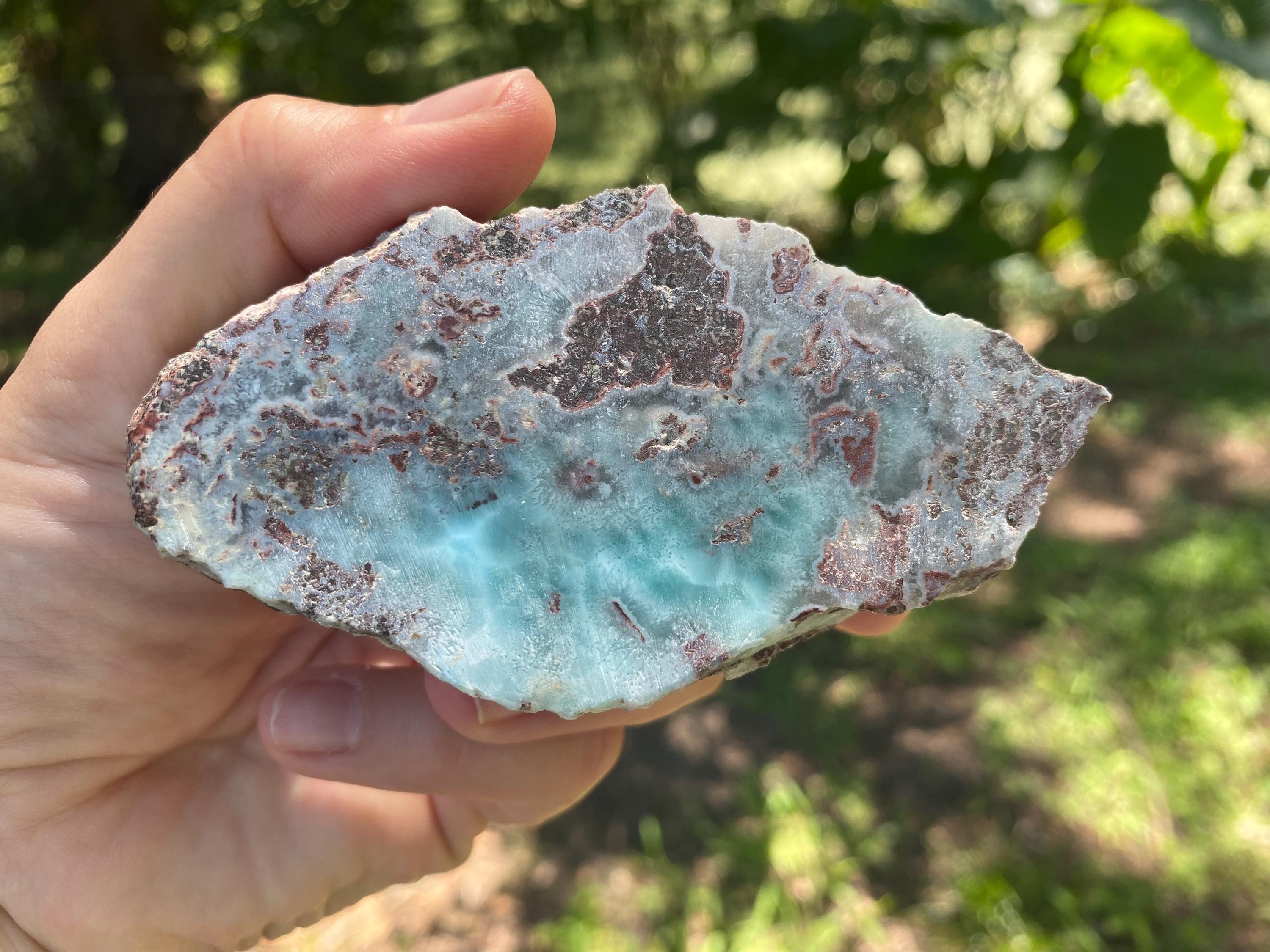 Larimar Stone: Dominican Atlantis Blue Crystal, Dolphin Energy