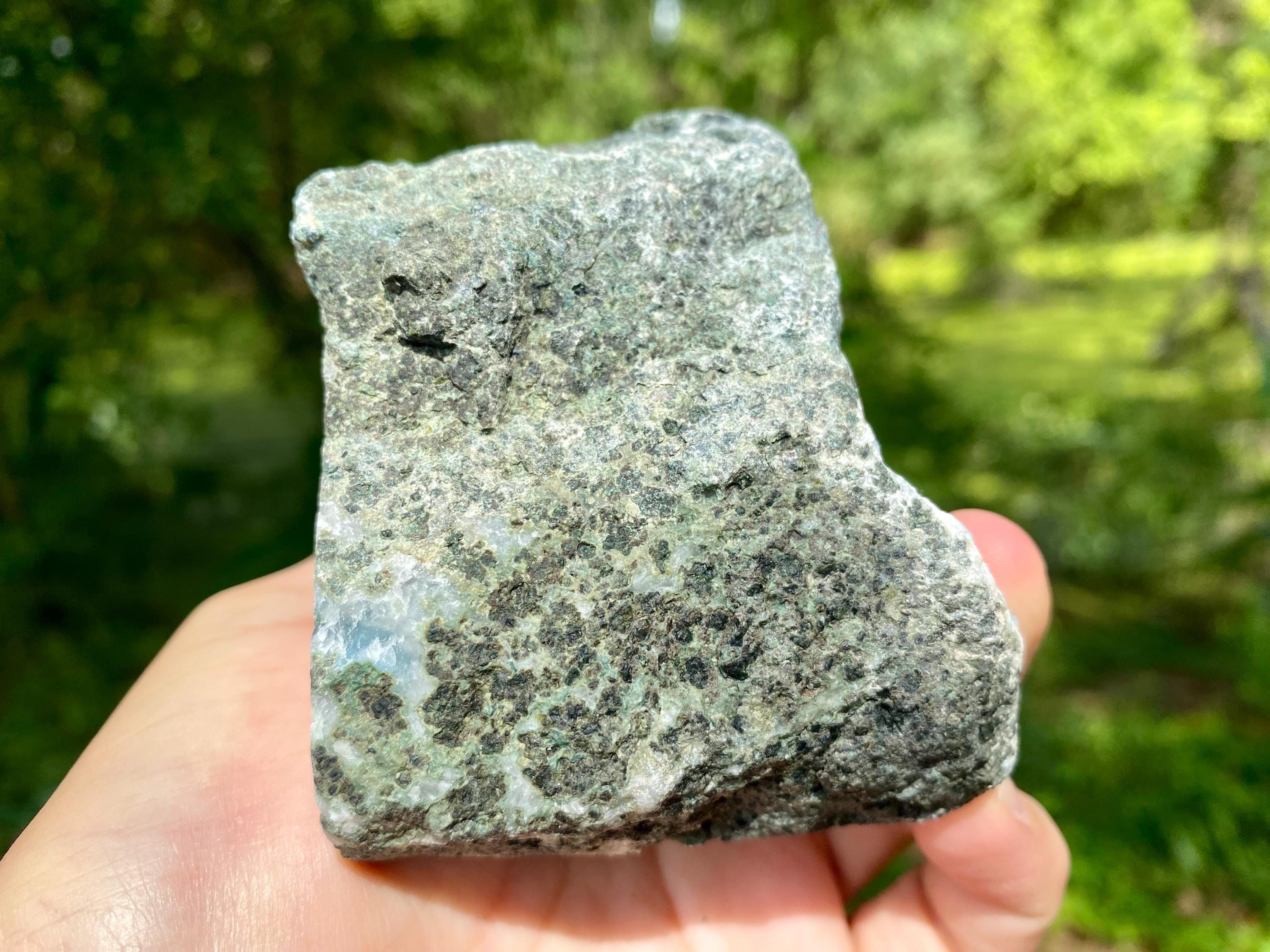 Dominican Larimar Stone: Atlantis Blue Crystal - Throat Chakra Alignment