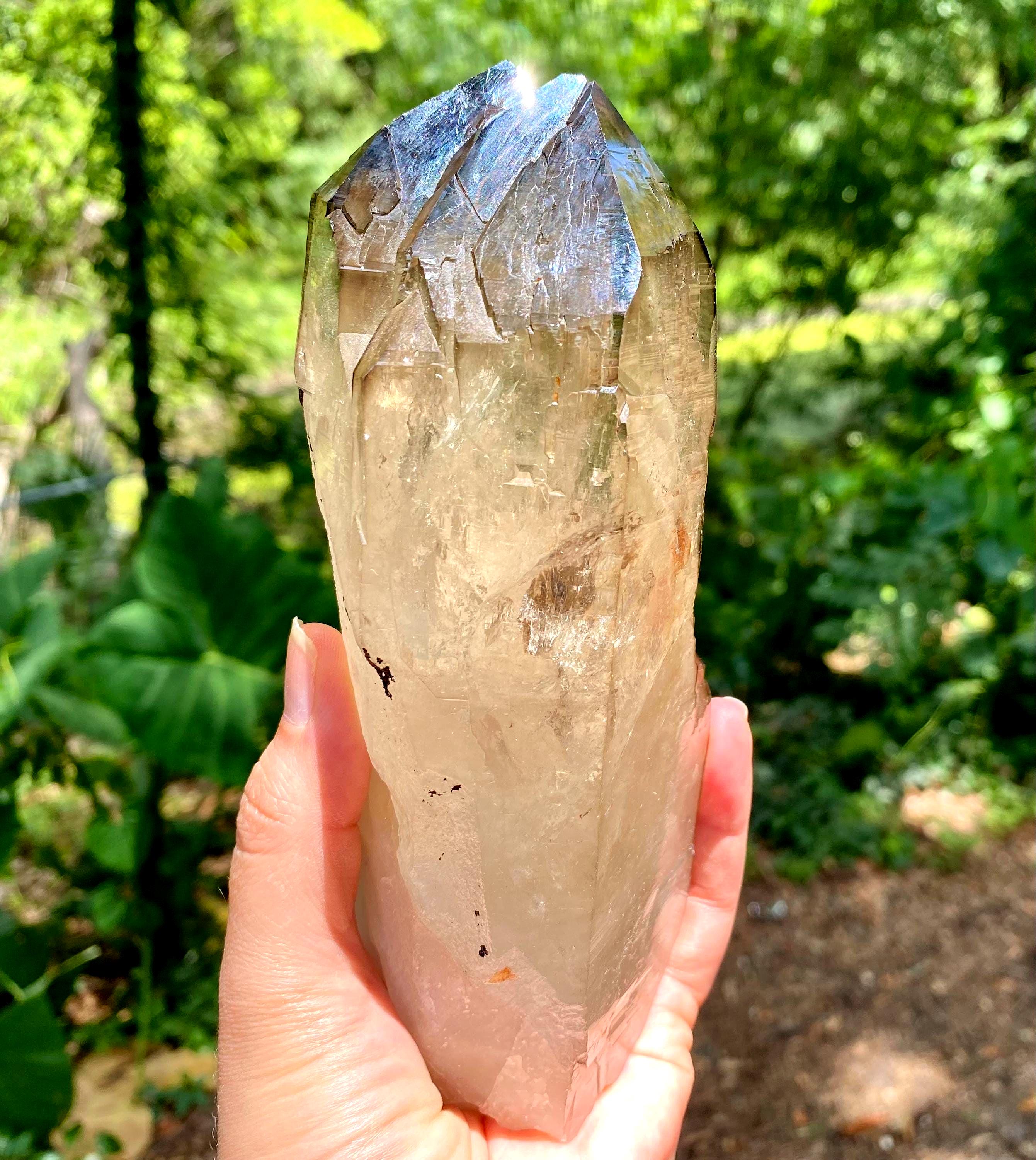 Raw Citrine Crystal Point: Natural Abundance & Manifestation
