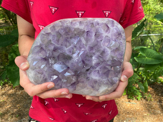 XXL Amethyst Amethyst Cluster | Raw Healing Crystal, Purple Geode, High Vibration Stone, Spiritual growth and Protection & Meditation.