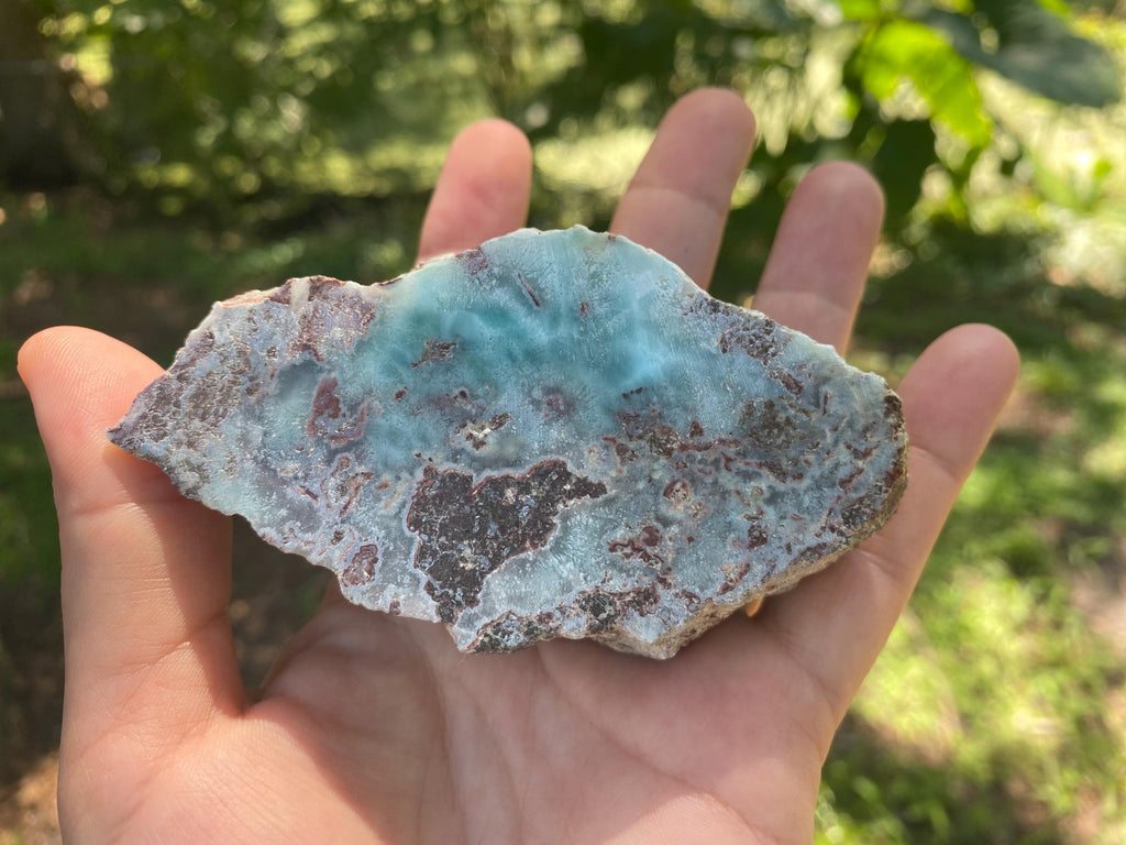 Larimar Stone: Dominican Atlantis Blue Crystal, Dolphin Energy