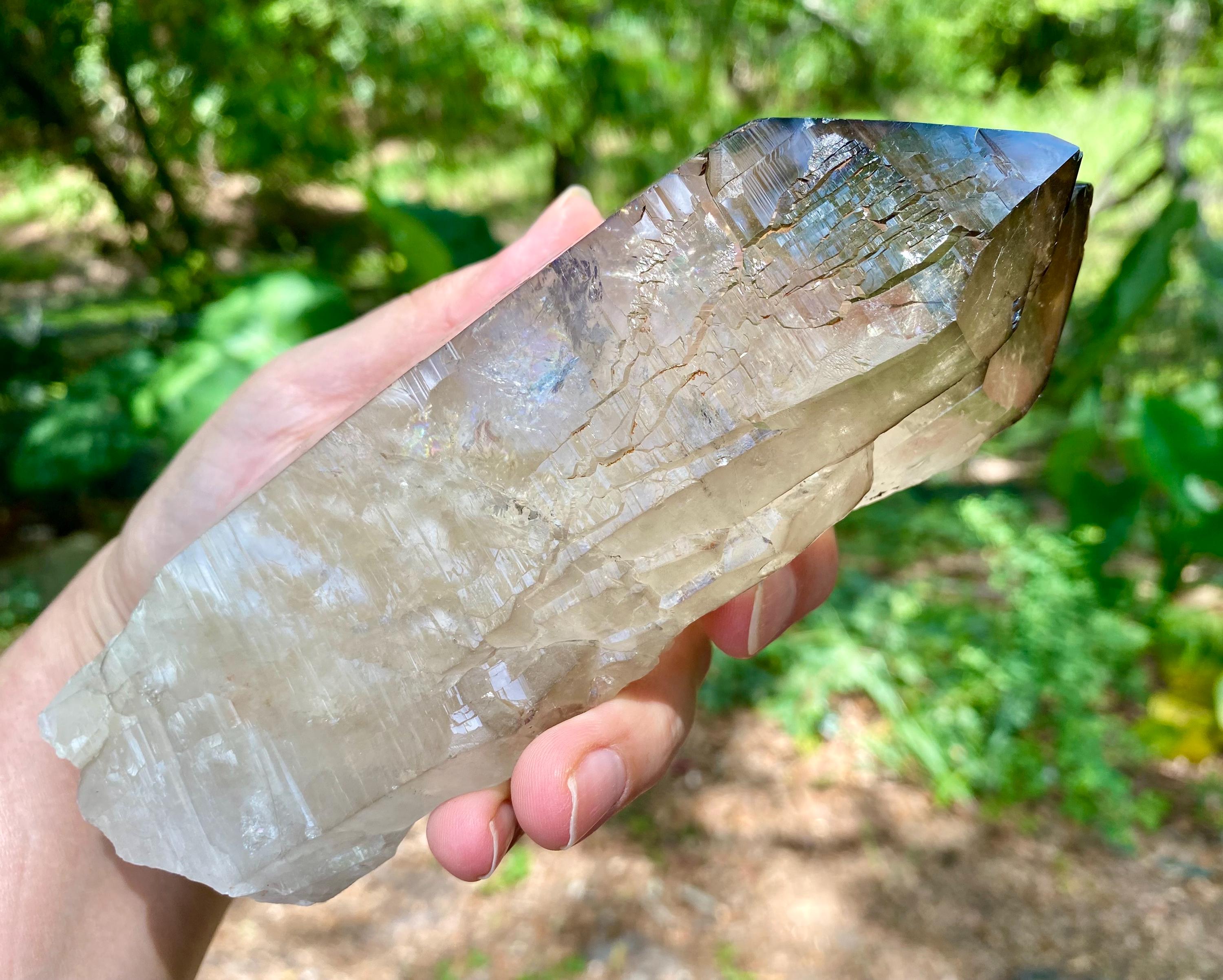 Raw Citrine Crystal Point: Natural Abundance & Manifestation