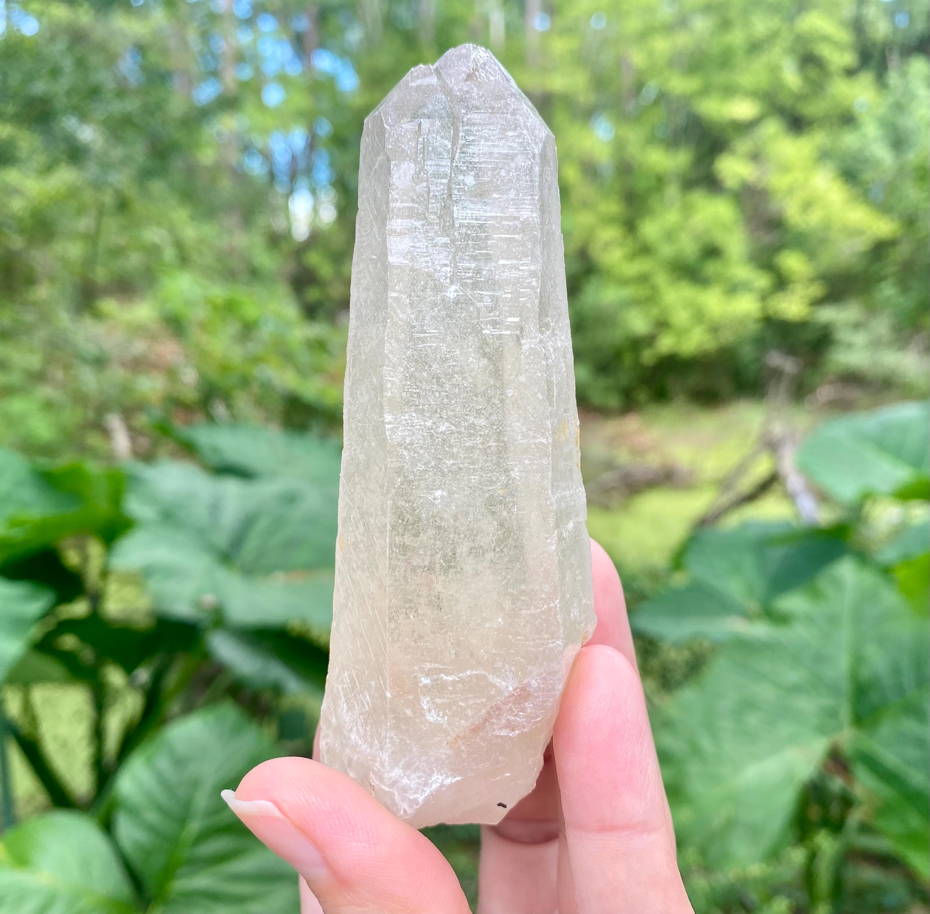 Raw Citrine Crystal Point: Brazilian Abundance Stone