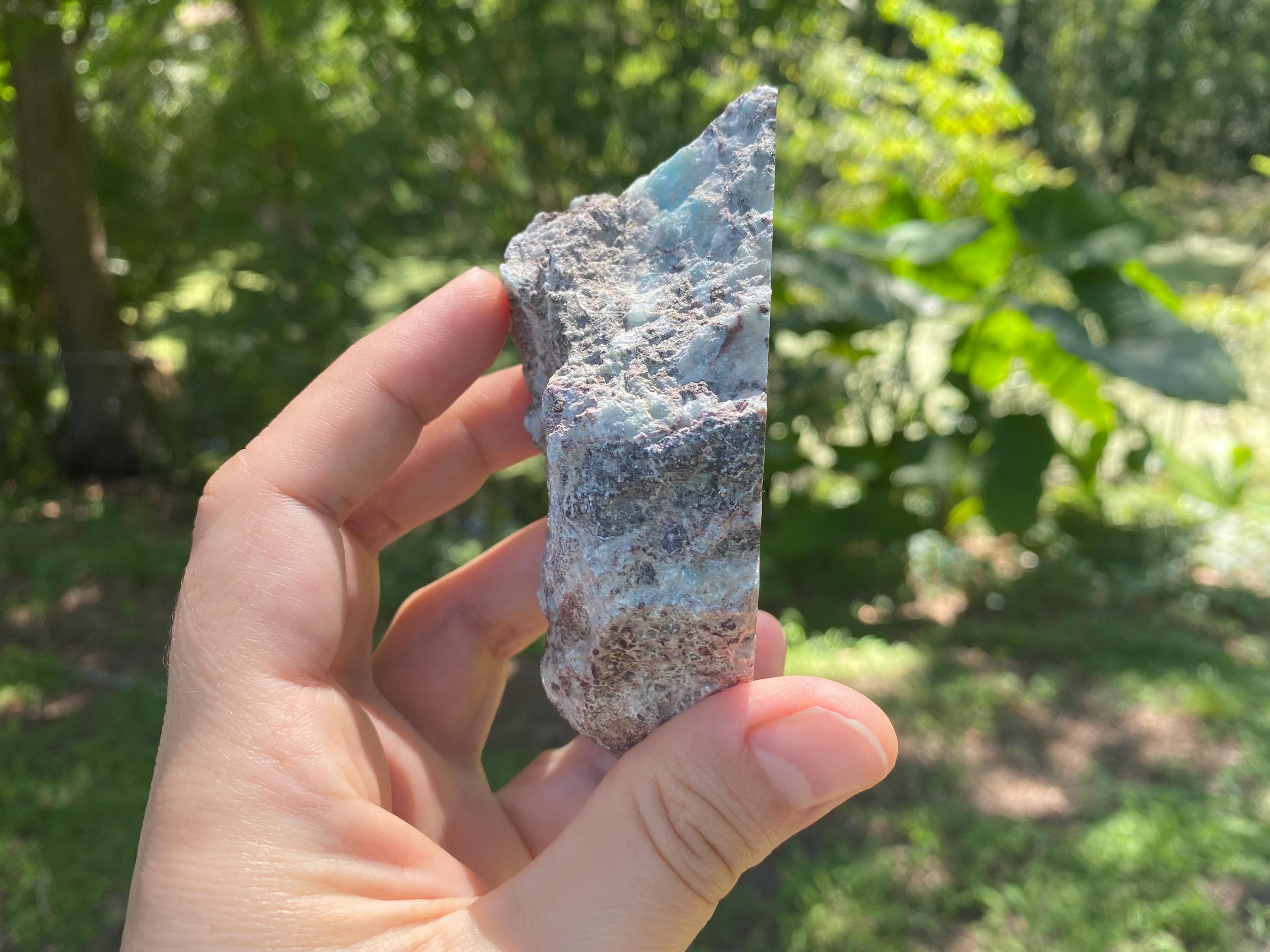 Larimar Stone: Dominican Atlantis Blue Crystal, Dolphin Energy