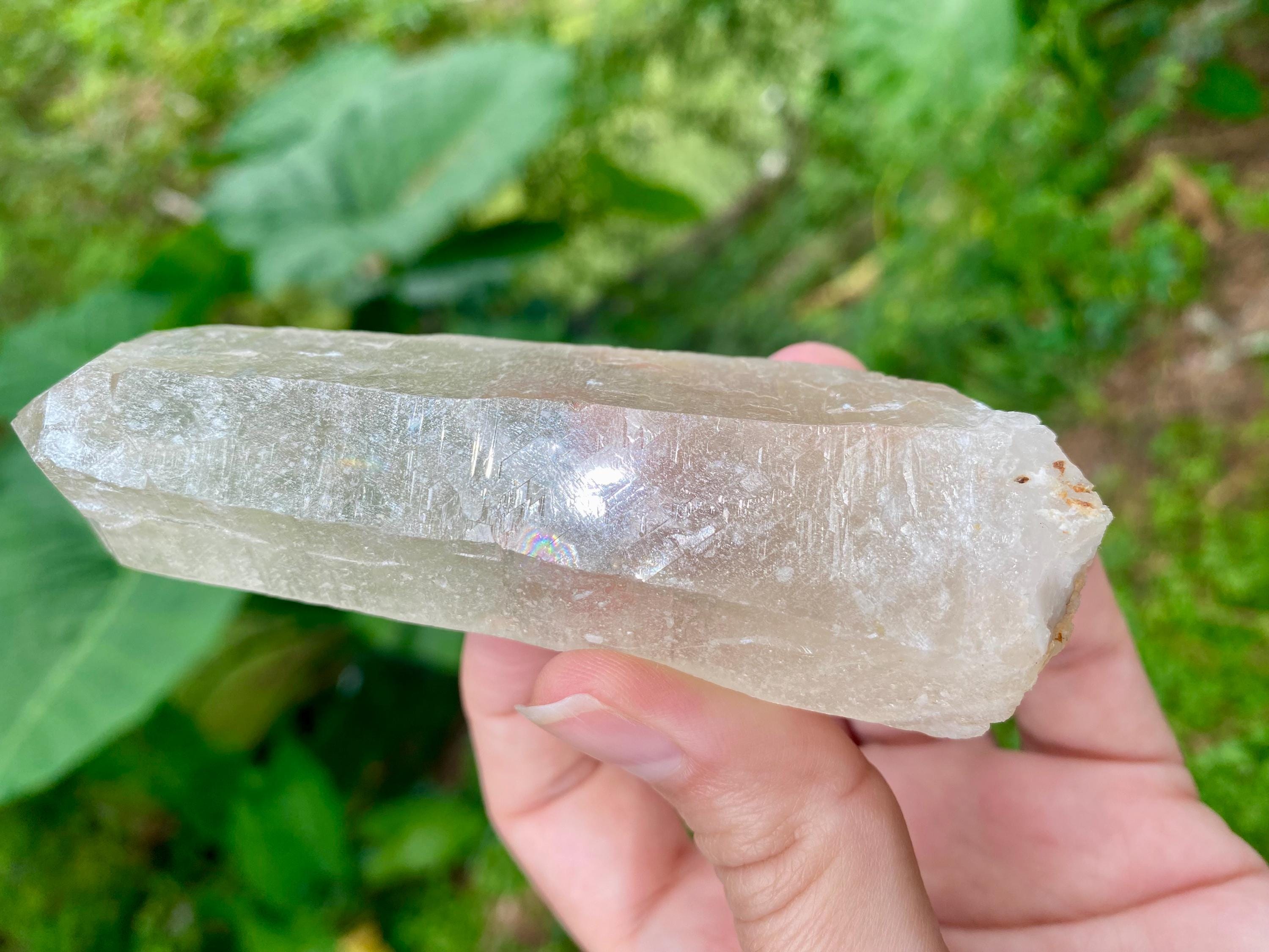 Raw Citrine Crystal Point: Brazilian Abundance Stone