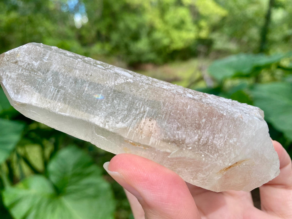Raw Citrine Crystal Point: Brazilian Abundance Stone