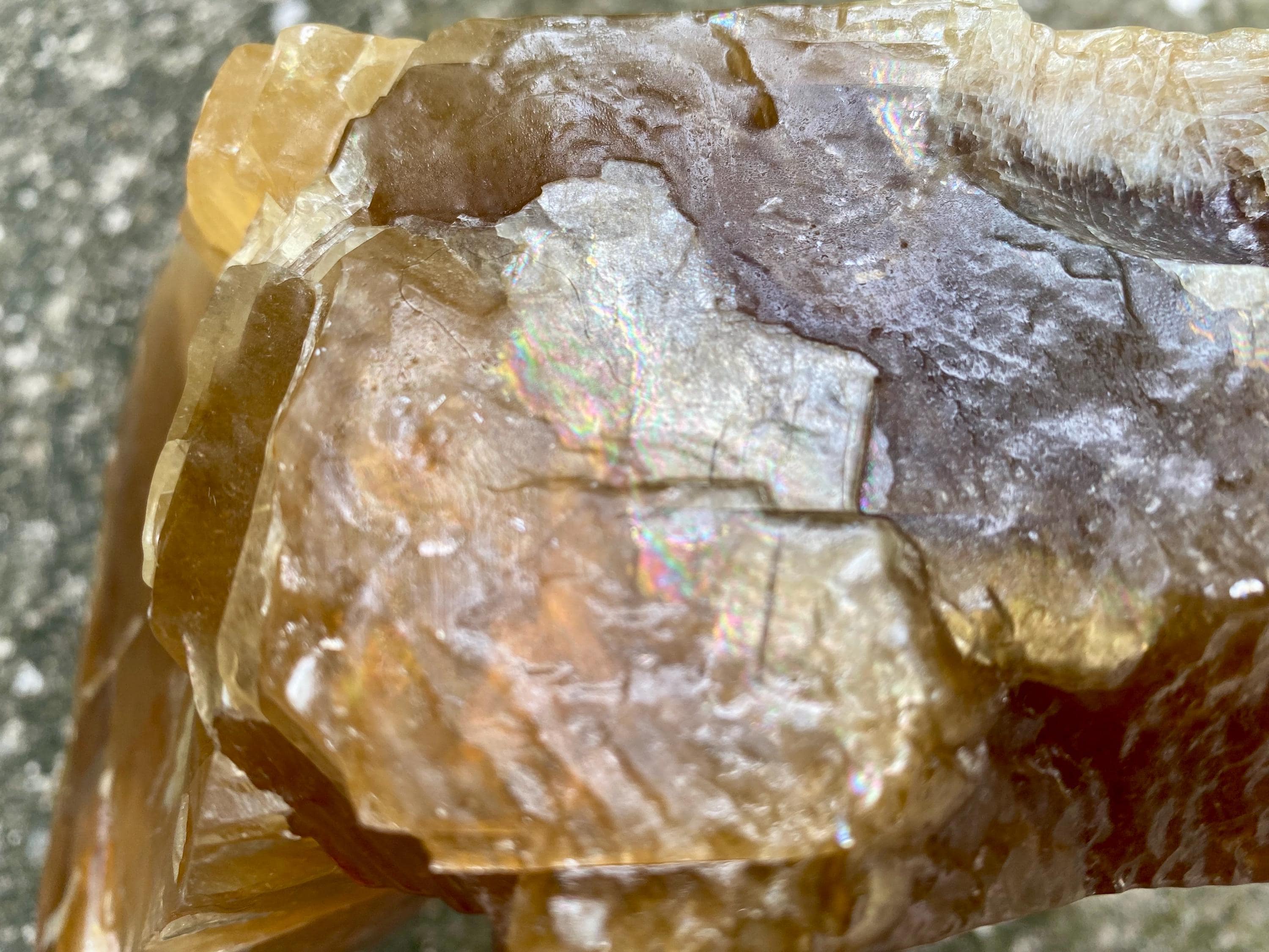Large Honey Calcite Crystal | Raw Natural Golden Stone, Confidence & Empowerment, Solar Plexus Chakra Energy, Meditation Crystal.