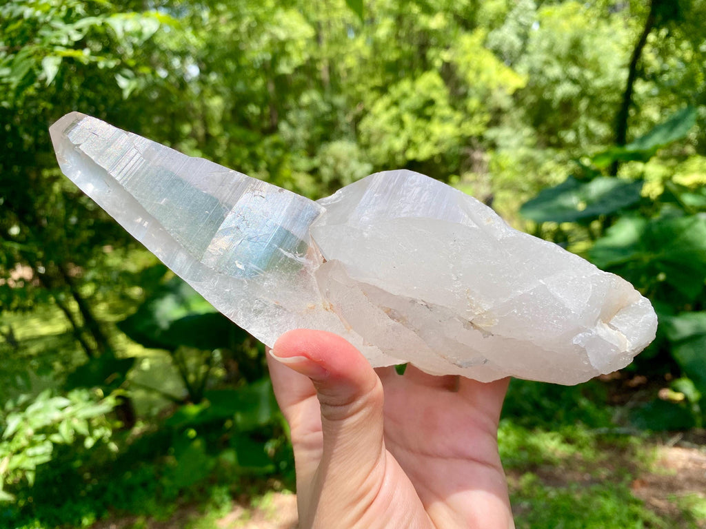 Large Diamantina Quartz Crystal with Record Keepers