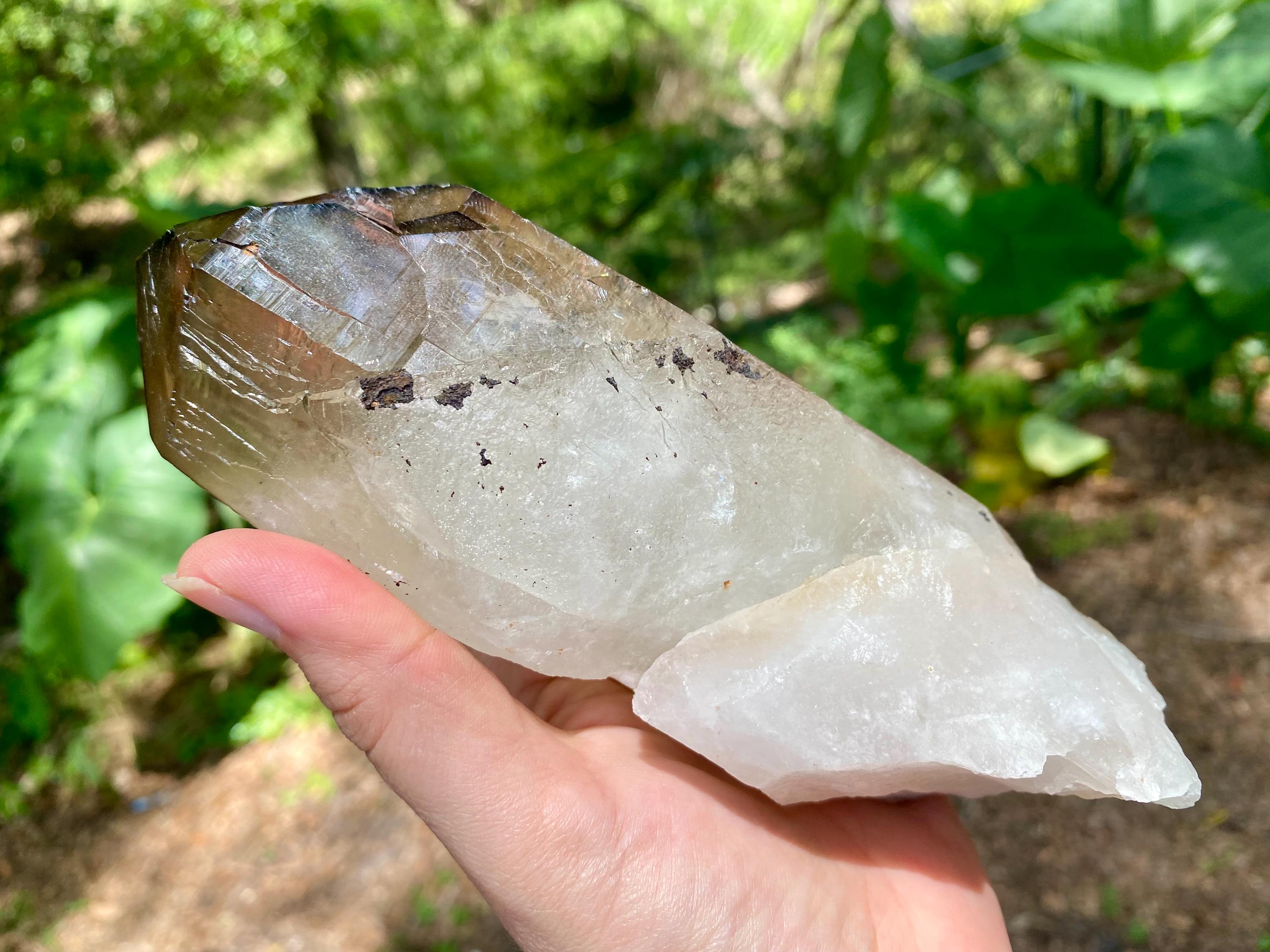 Raw Citrine Crystal Point: Natural Abundance & Manifestation